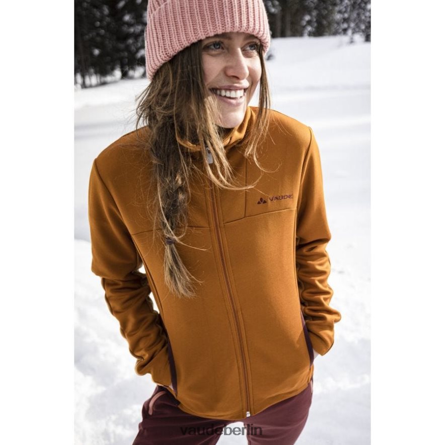 VAUDE Neyland Stretch-Fleecejacke schlickbraun Kleidung HLT448175