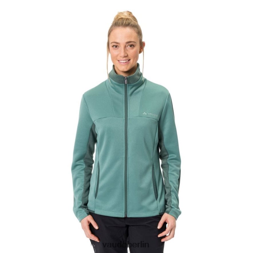 VAUDE Neyland Stretch-Fleecejacke staubiges Moos Kleidung HLT448176