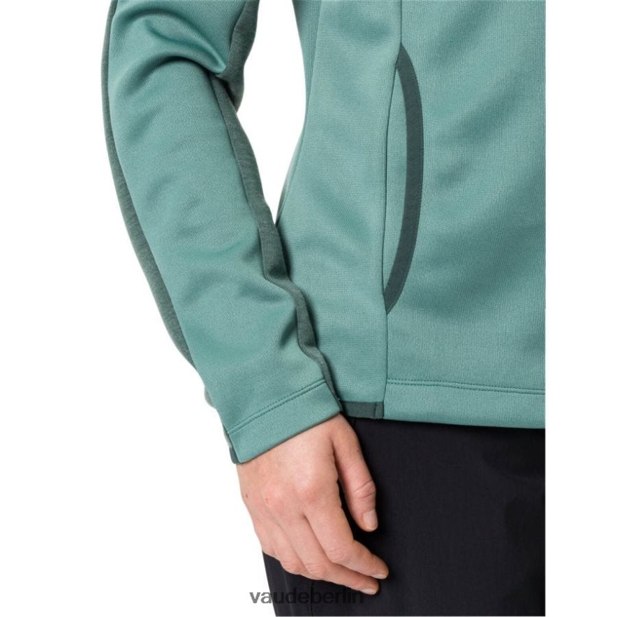 VAUDE Neyland Stretch-Fleecejacke staubiges Moos Kleidung HLT448176