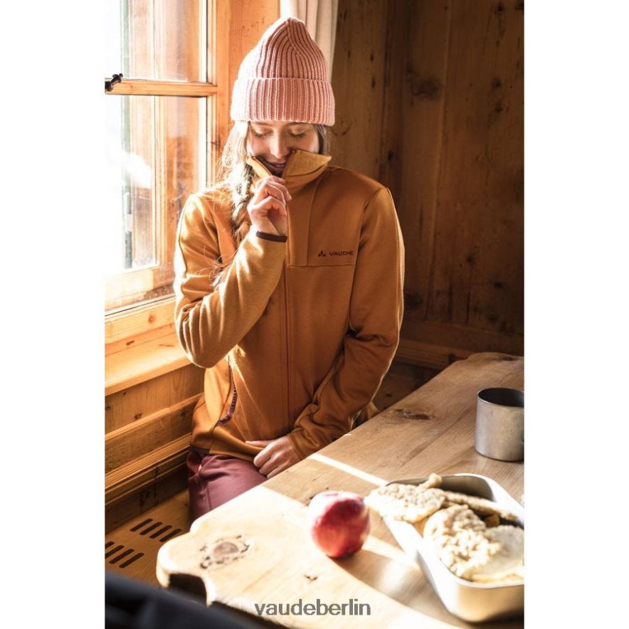 VAUDE Neyland Stretch-Fleecejacke staubiges Moos Kleidung HLT448176