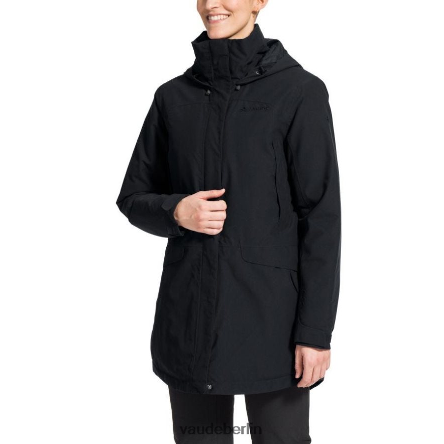 VAUDE Parka aus Skomer-Wolle Schwarz Kleidung HLT448321