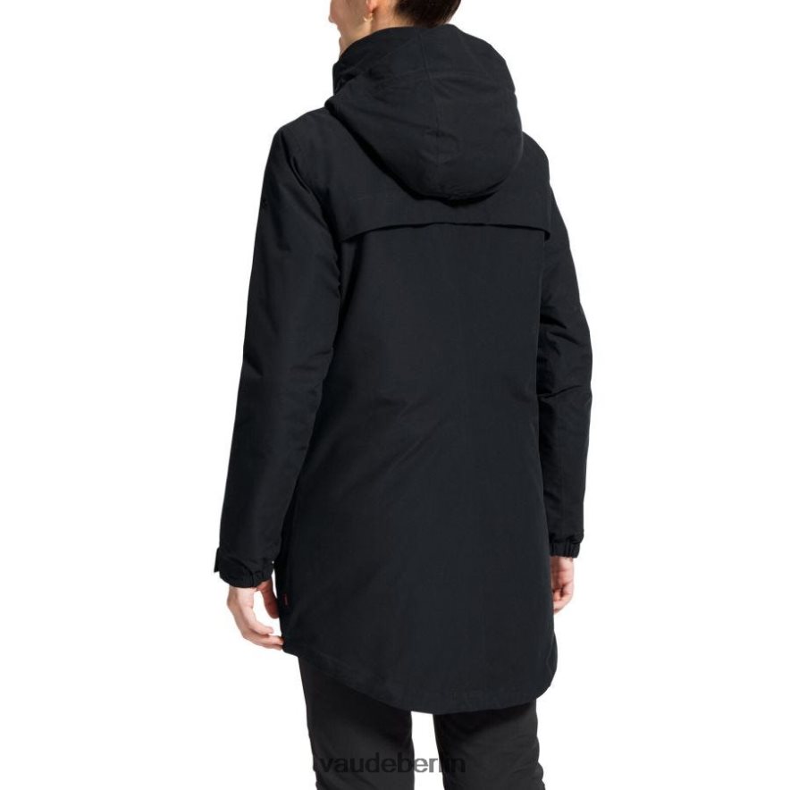 VAUDE Parka aus Skomer-Wolle Schwarz Kleidung HLT448321