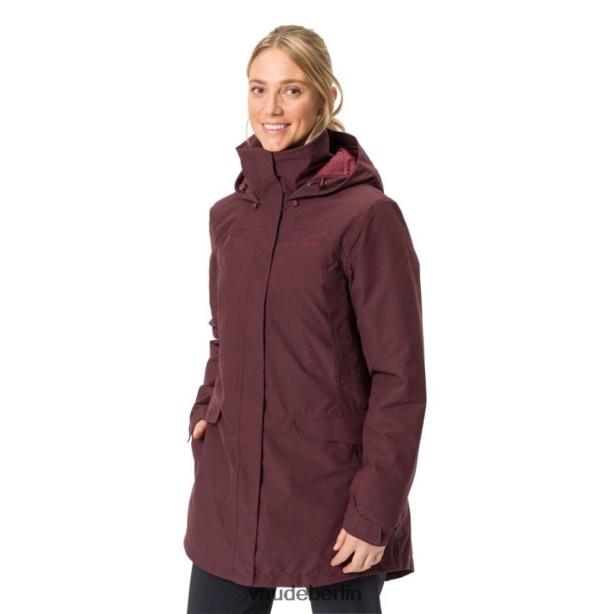 VAUDE Parka aus Skomer-Wolle dunkle Eiche Kleidung HLT448323