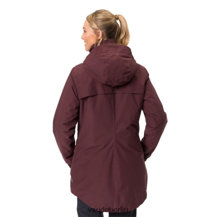 VAUDE Parka aus Skomer-Wolle dunkle Eiche Kleidung HLT448323