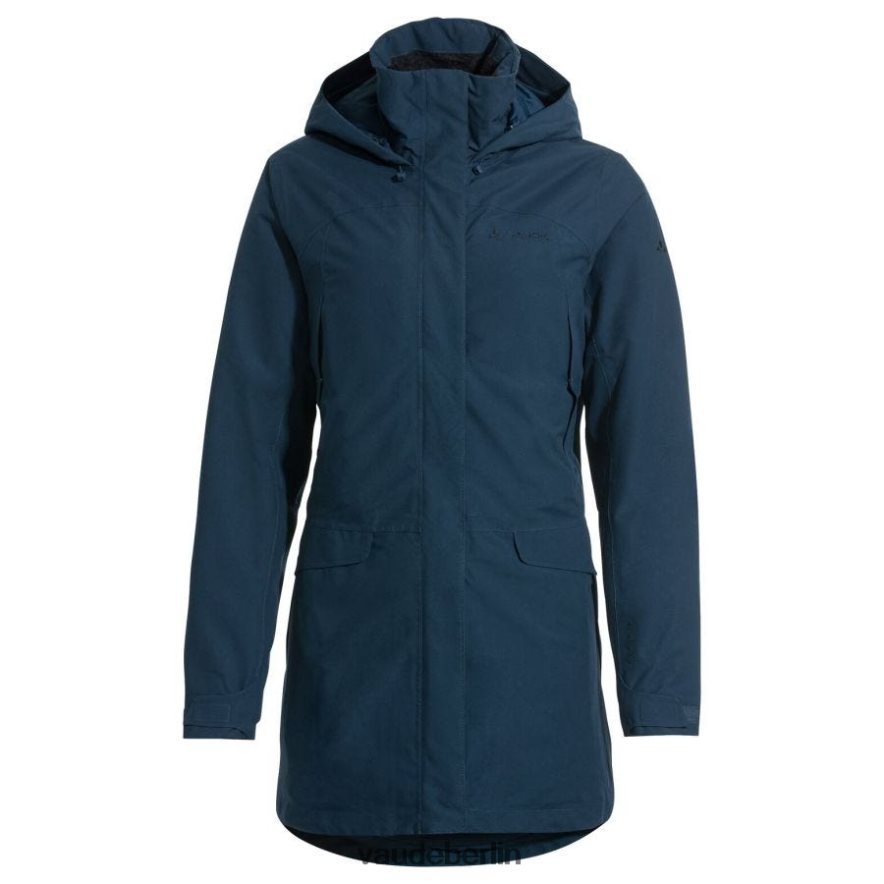 VAUDE Parka aus Skomer-Wolle dunkles Meer Kleidung HLT448322