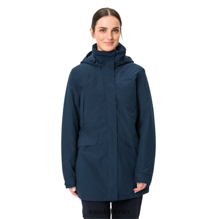 VAUDE Parka aus Skomer-Wolle dunkles Meer Kleidung HLT448322