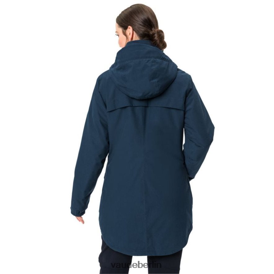 VAUDE Parka aus Skomer-Wolle dunkles Meer Kleidung HLT448322