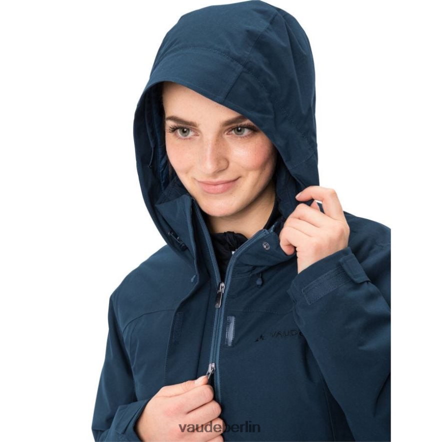 VAUDE Parka aus Skomer-Wolle dunkles Meer Kleidung HLT448322