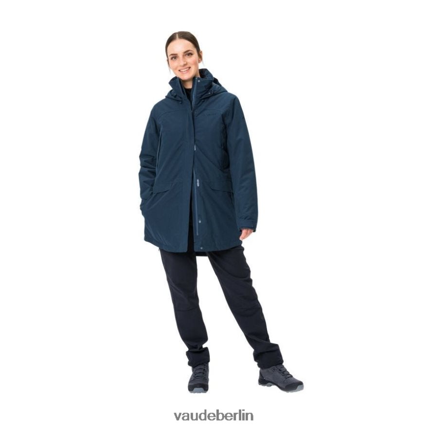 VAUDE Parka aus Skomer-Wolle dunkles Meer Kleidung HLT448322