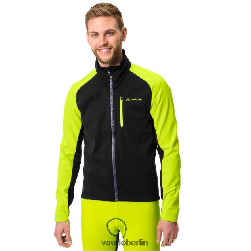 VAUDE Posta VI Softshell-Fahrradjacke Neon Gelb Kleidung HLT4481453