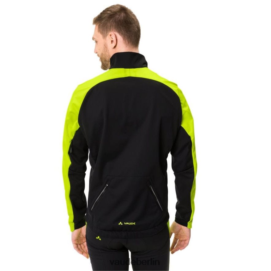 VAUDE Posta VI Softshell-Fahrradjacke Neon Gelb Kleidung HLT4481453