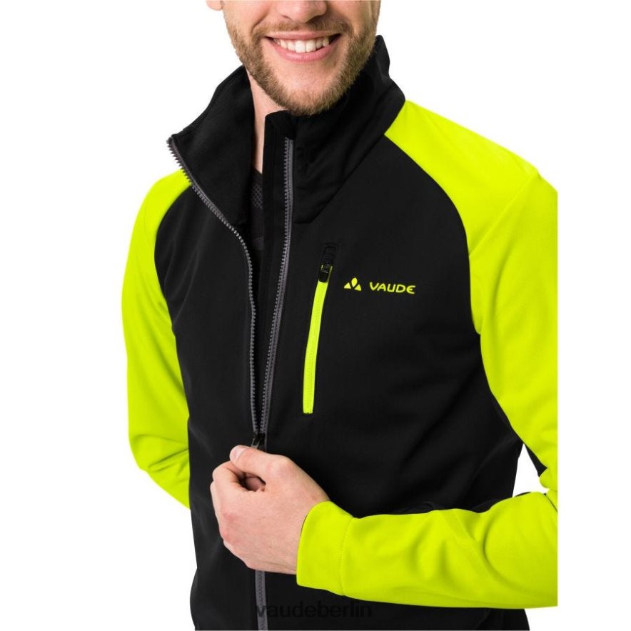 VAUDE Posta VI Softshell-Fahrradjacke Neon Gelb Kleidung HLT4481453