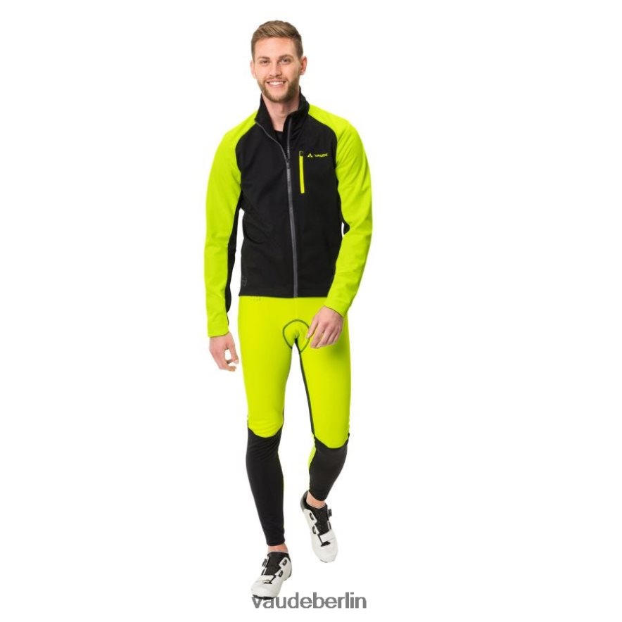 VAUDE Posta VI Softshell-Fahrradjacke Neon Gelb Kleidung HLT4481453