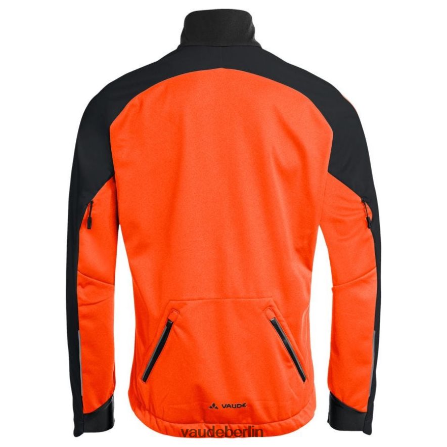VAUDE Posta VI Softshell-Fahrradjacke Neon orange Kleidung HLT4481455