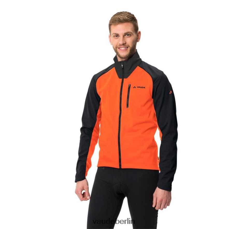VAUDE Posta VI Softshell-Fahrradjacke Neon orange Kleidung HLT4481455