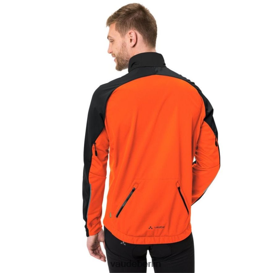 VAUDE Posta VI Softshell-Fahrradjacke Neon orange Kleidung HLT4481455