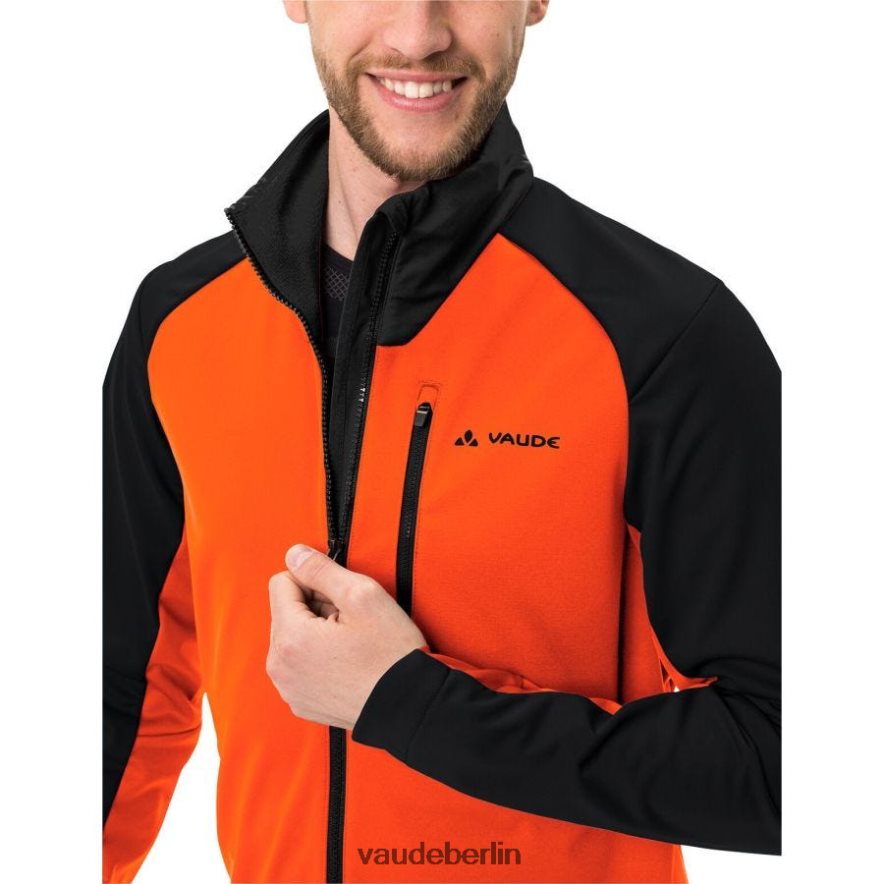 VAUDE Posta VI Softshell-Fahrradjacke Neon orange Kleidung HLT4481455