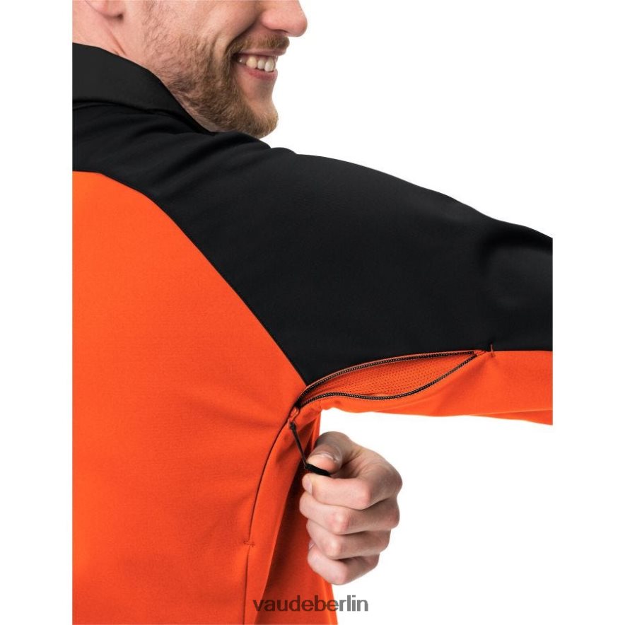 VAUDE Posta VI Softshell-Fahrradjacke Neon orange Kleidung HLT4481455