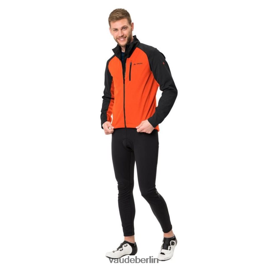 VAUDE Posta VI Softshell-Fahrradjacke Neon orange Kleidung HLT4481455
