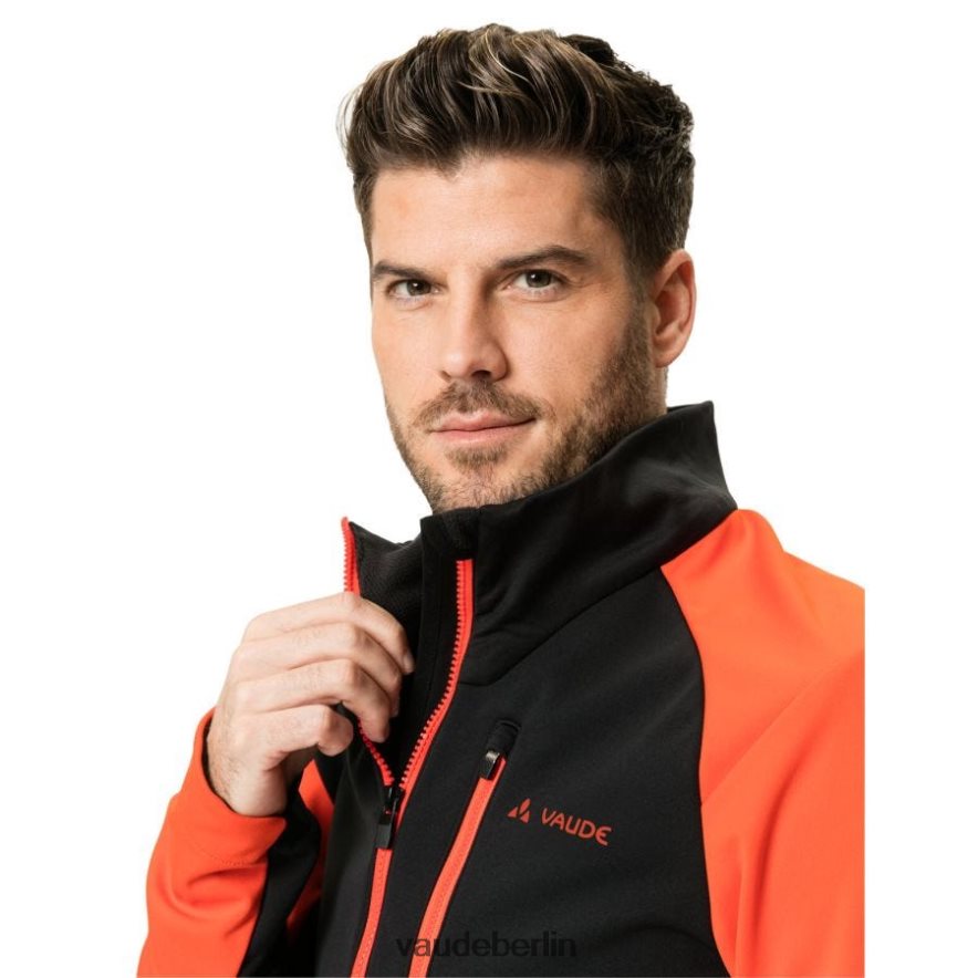 VAUDE Posta VI Softshell-Fahrradjacke leuchtend rot Kleidung HLT4481456