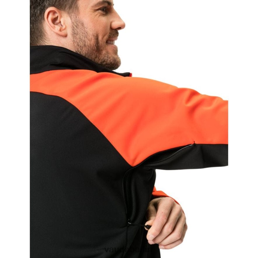 VAUDE Posta VI Softshell-Fahrradjacke leuchtend rot Kleidung HLT4481456