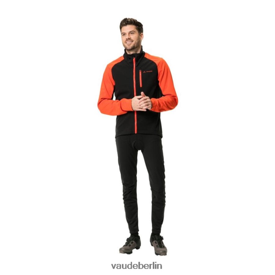 VAUDE Posta VI Softshell-Fahrradjacke leuchtend rot Kleidung HLT4481456