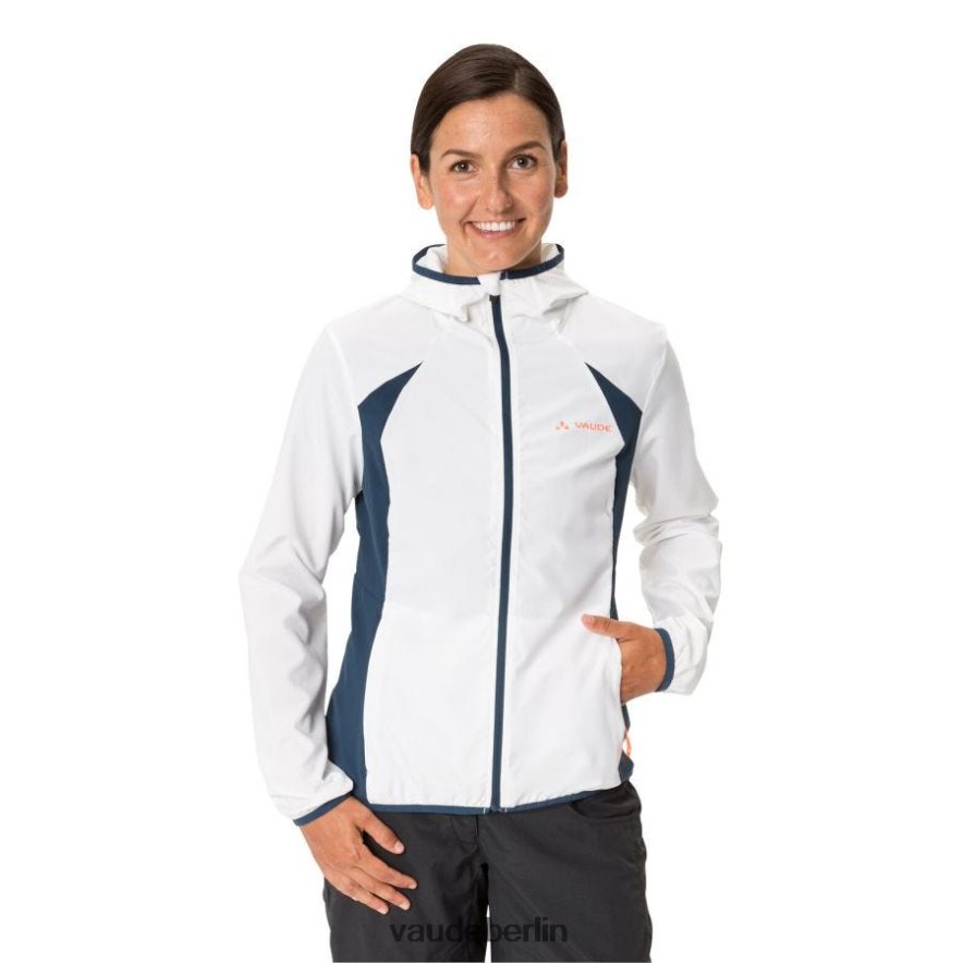 VAUDE Qimsa Air Radsport-Windjacke Weiß Kleidung HLT448123