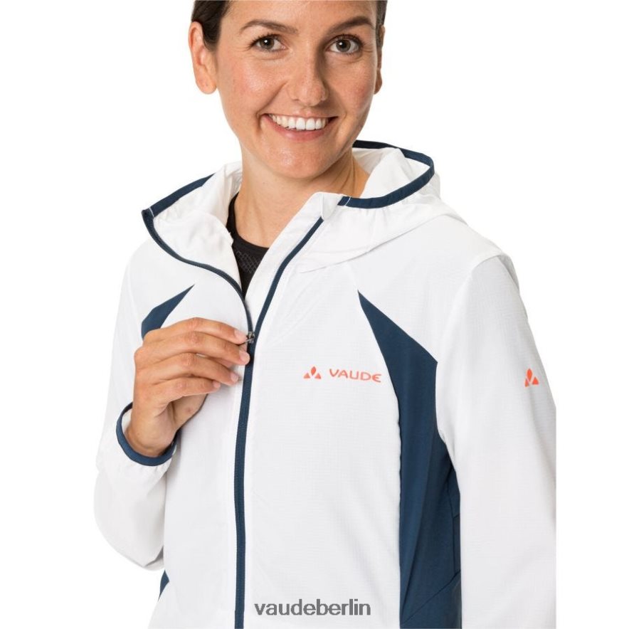 VAUDE Qimsa Air Radsport-Windjacke Weiß Kleidung HLT448123
