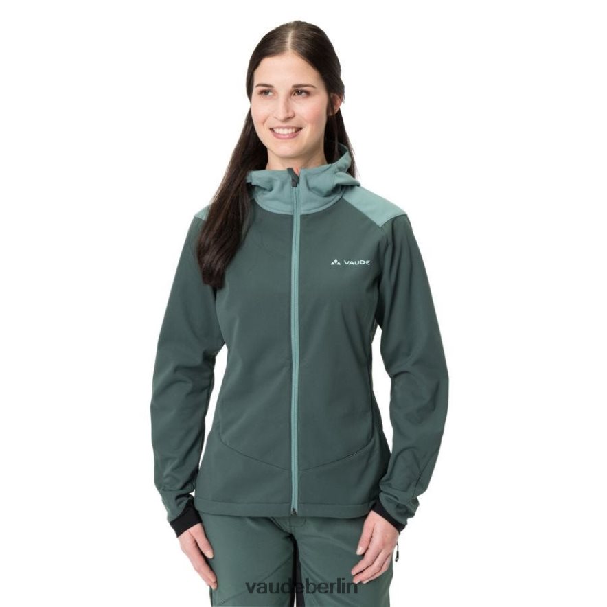VAUDE Qimsa Softshelljacke staubiger Wald Kleidung HLT448332