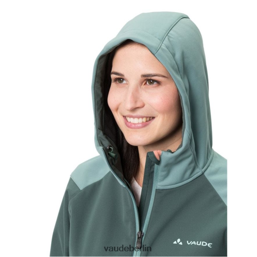 VAUDE Qimsa Softshelljacke staubiger Wald Kleidung HLT448332