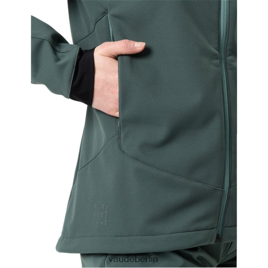 VAUDE Qimsa Softshelljacke staubiger Wald Kleidung HLT448332