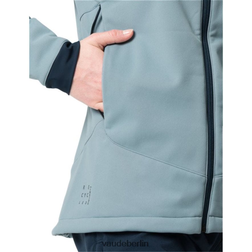 VAUDE Qimsa Softshelljacke trübes Blau Kleidung HLT448333