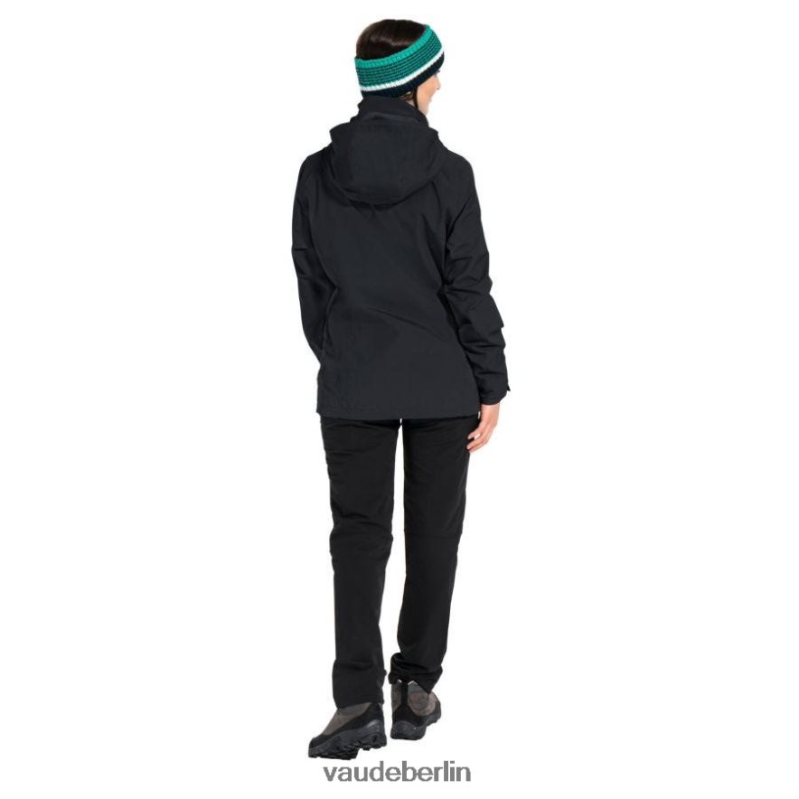 VAUDE Rosemoor 3-in-1-Outdoorjacke Schwarz Kleidung HLT448213