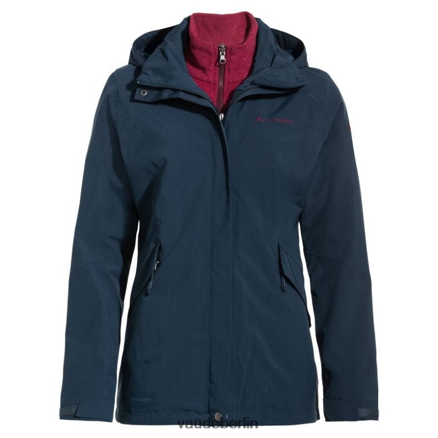 VAUDE Rosemoor 3-in-1-Outdoorjacke dunkles Meer Kleidung HLT448215