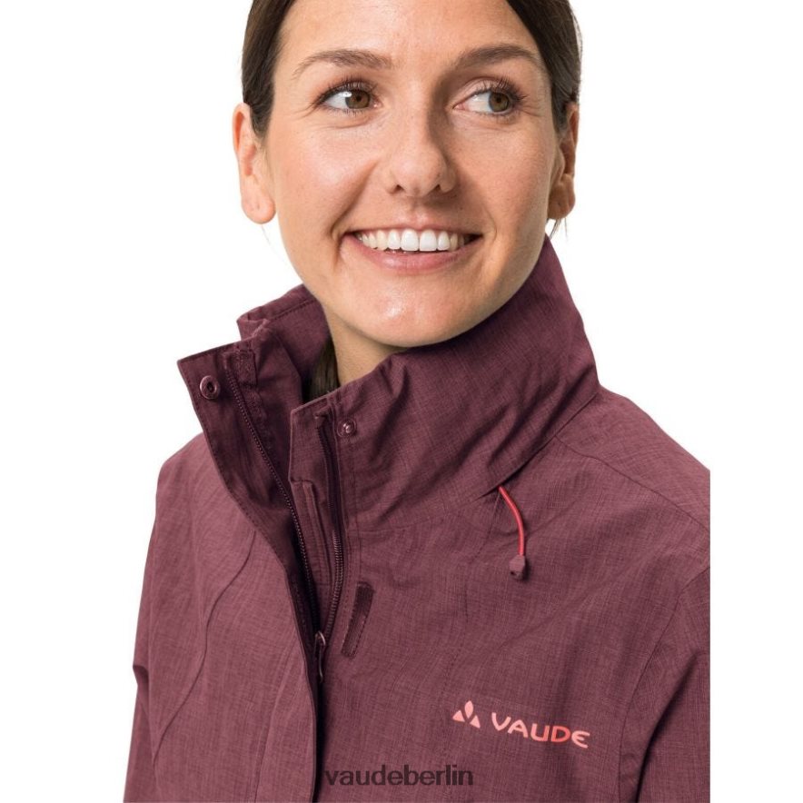 VAUDE Rosemoor Regenjacke dunkle Kirsche Kleidung HLT44868