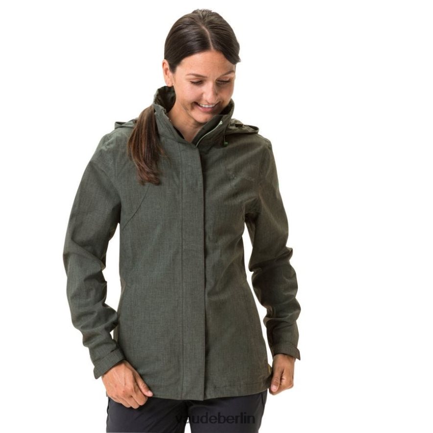 VAUDE Rosemoor Regenjacke khaki Kleidung HLT44870