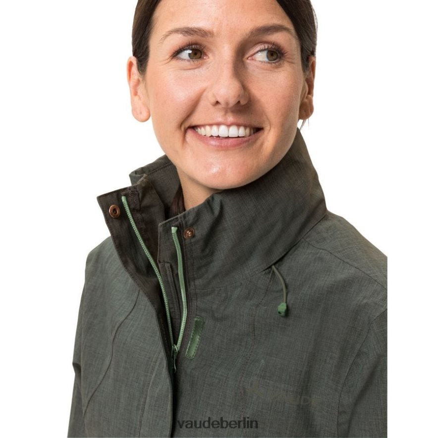 VAUDE Rosemoor Regenjacke khaki Kleidung HLT44870