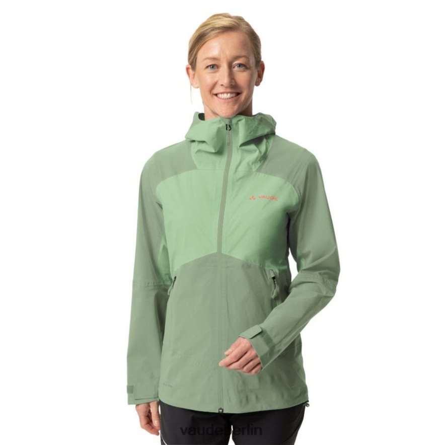 VAUDE Simony IV 2,5-Lagen-Regenjacke Aloe Vera Kleidung HLT448105