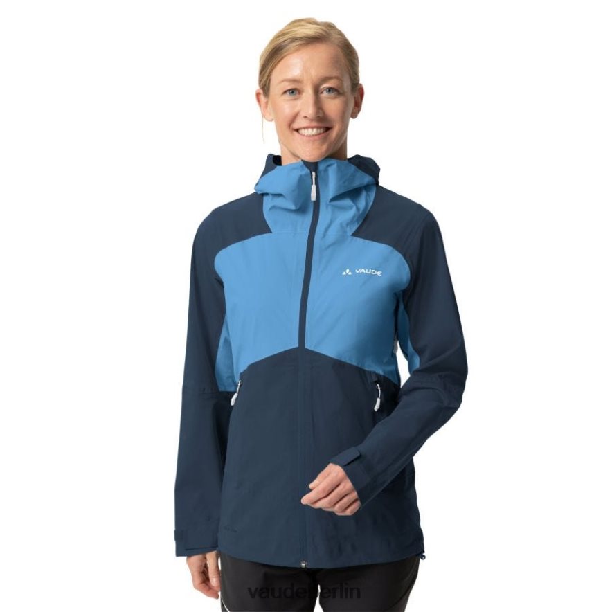 VAUDE Simony IV 2,5-Lagen-Regenjacke Blauhäher Kleidung HLT448102