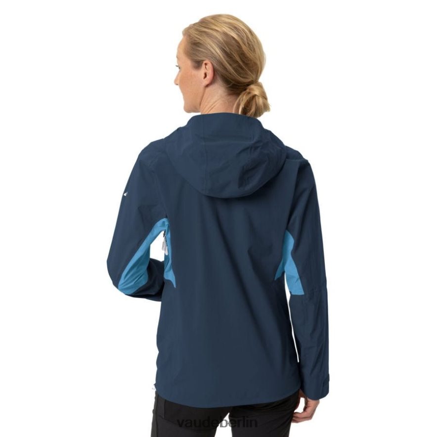 VAUDE Simony IV 2,5-Lagen-Regenjacke Blauhäher Kleidung HLT448102