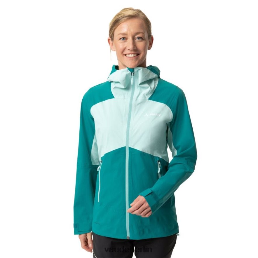 VAUDE Simony IV 2,5-Lagen-Regenjacke Gletscher Kleidung HLT448103
