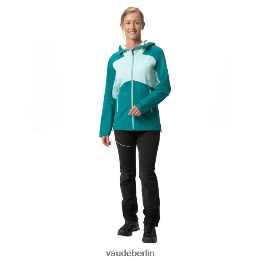 VAUDE Simony IV 2,5-Lagen-Regenjacke Gletscher Kleidung HLT448103