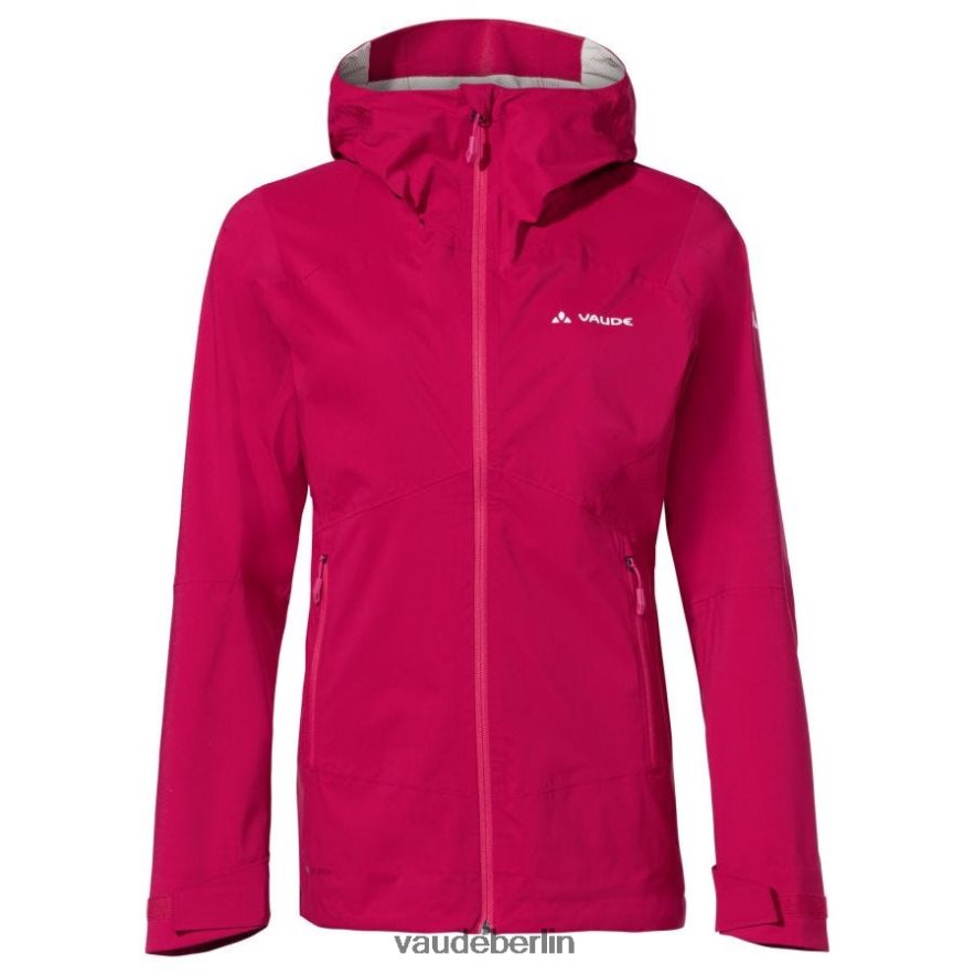VAUDE Simony IV 2,5-Lagen-Regenjacke purpurrot Kleidung HLT448104