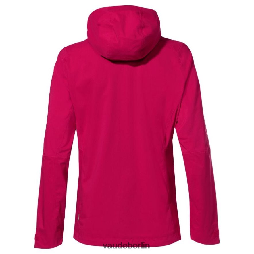 VAUDE Simony IV 2,5-Lagen-Regenjacke purpurrot Kleidung HLT448104