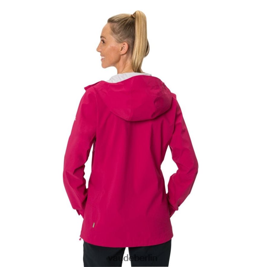 VAUDE Simony IV 2,5-Lagen-Regenjacke purpurrot Kleidung HLT448104