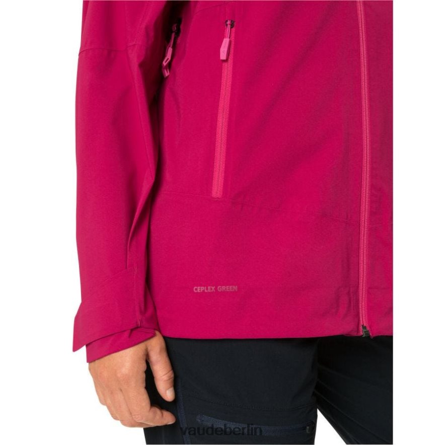 VAUDE Simony IV 2,5-Lagen-Regenjacke purpurrot Kleidung HLT448104