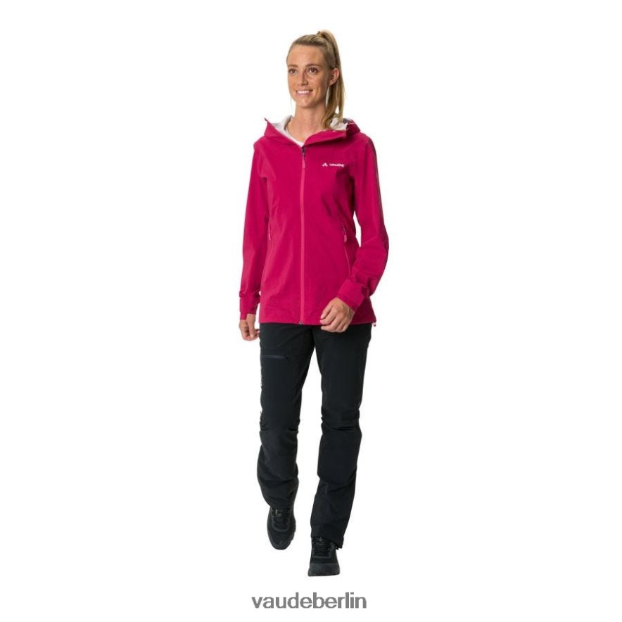 VAUDE Simony IV 2,5-Lagen-Regenjacke purpurrot Kleidung HLT448104