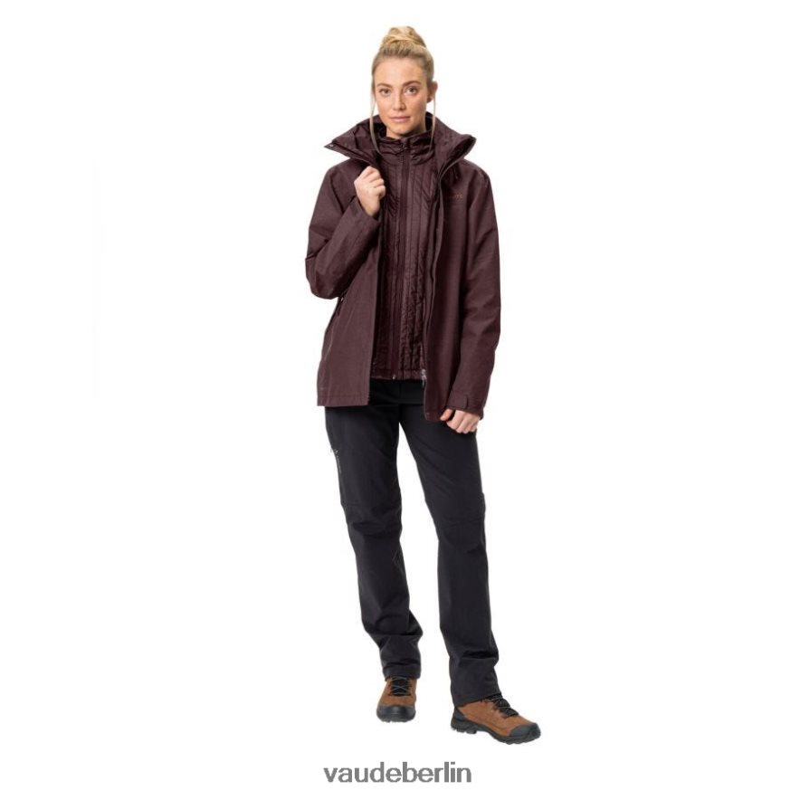 VAUDE Skomer 3-in-2-Jacke II dunkle Eiche Kleidung HLT448278