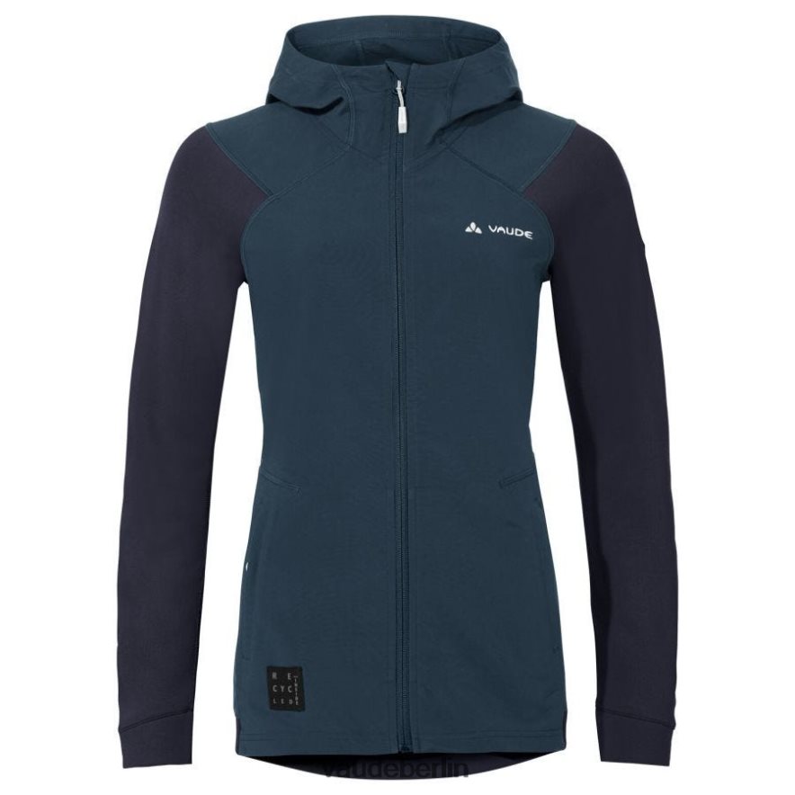 VAUDE Tremalzo-Fleece-Radjacke dunkles Meer Kleidung HLT448275