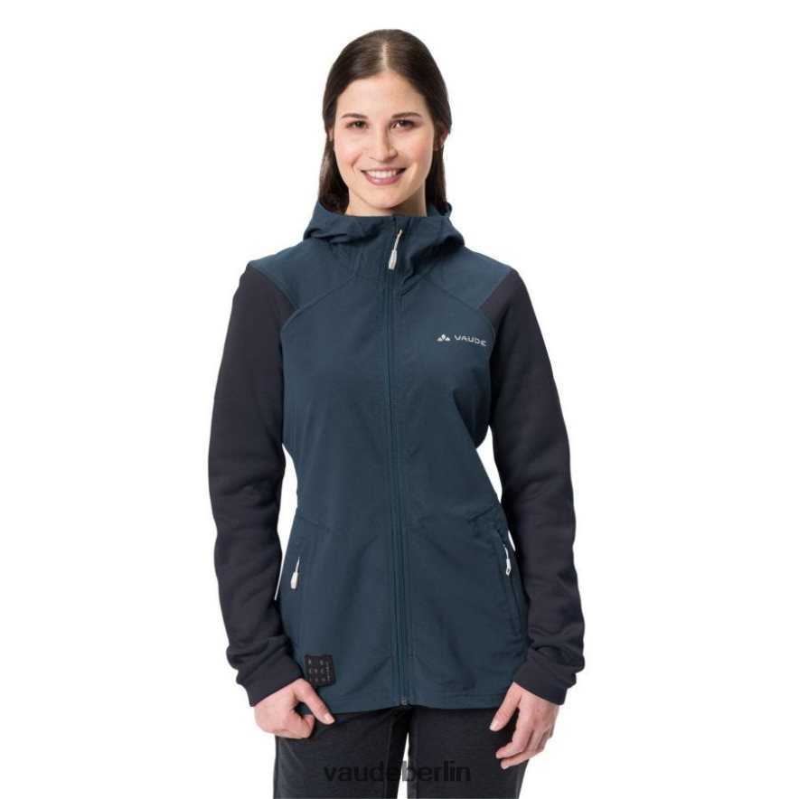 VAUDE Tremalzo-Fleece-Radjacke dunkles Meer Kleidung HLT448275